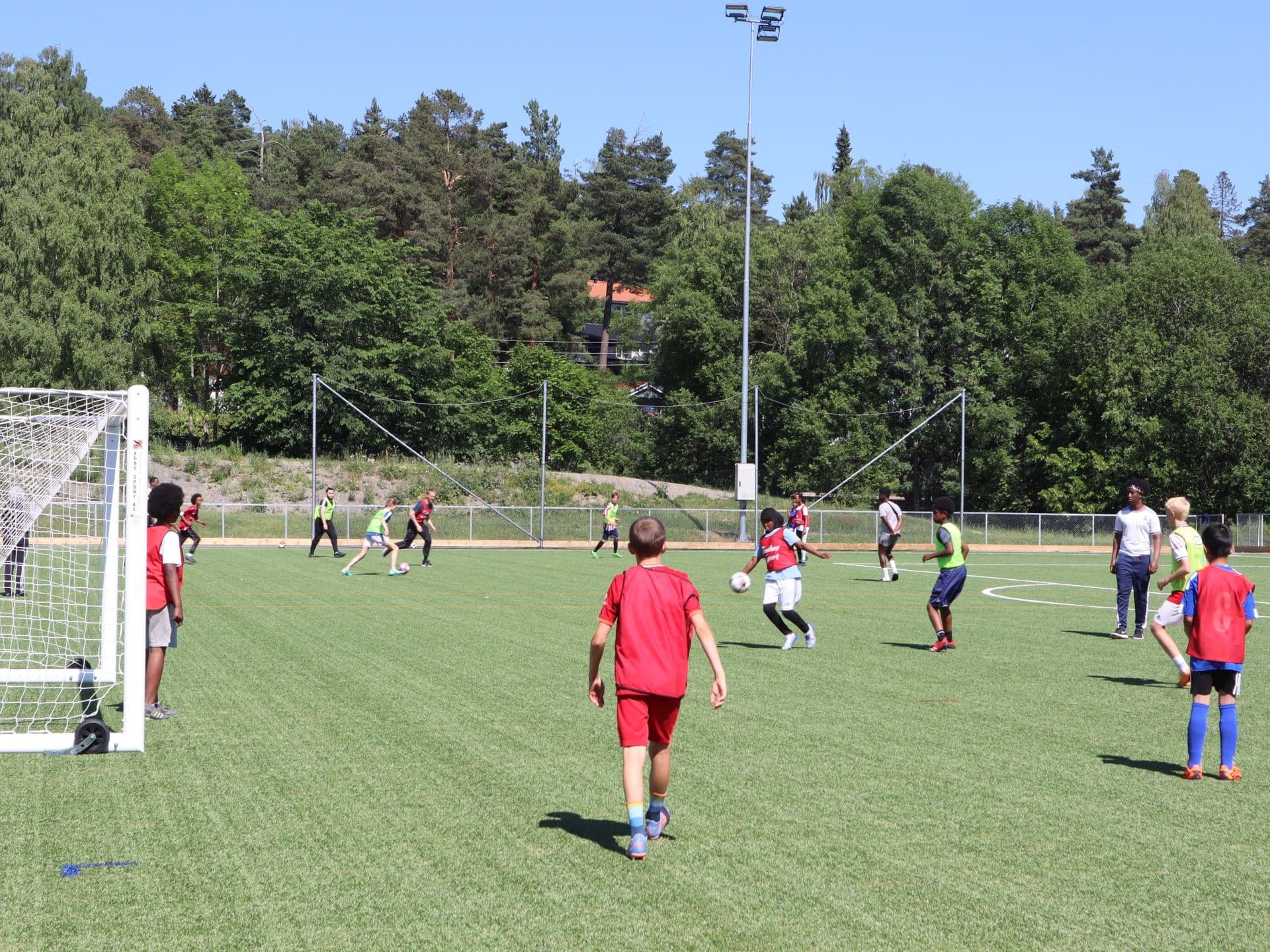 Fotballturnering samlet barn og unge